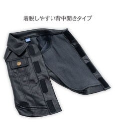PET PARADISE Lee ＰＵ ライダース ジャケット 小型犬