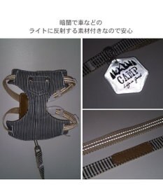 PET PARADISE ペットパラダイス ヒッコリー スリム ハーネス＆リード SS 小型犬