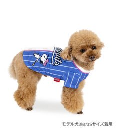 PET PARADISE スヌーピー ベースボール Tシャツ 《ブルー》 小型犬