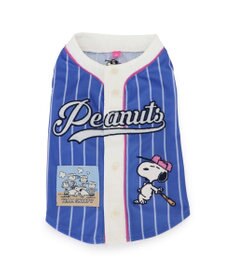 PET PARADISE スヌーピー ベースボール Ｔシャツ 《ブルー》 小型犬