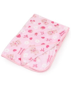 Mother garden マザーガーデン くまちゃん柄 あったか ハーフ毛布 100×140cm