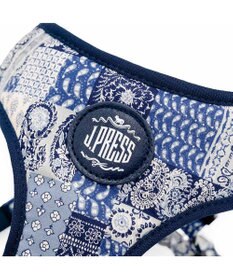 PET PARADISE J.PRESS ペイズリー ハーネス＆リード Ｓ 小型犬