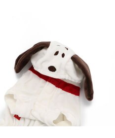 PET PARADISE スヌーピー なりきり ベロア ロンパース 【中型犬】