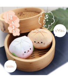 Mother garden しろたん ピザまん / ももまん マスコット ぬいぐるみ 【単品】