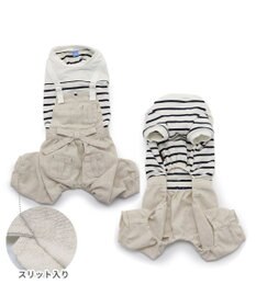 PET PARADISE 犬の服 犬 パンツ つなぎ 【小型犬】 ナチュラル