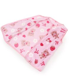 Mother garden マザーガーデン くまちゃん柄 ふわふわ あったか キッズ スリーパー  100cm~120cm / 120cm~140cm