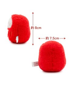 Mother garden しろたん 福だるま マスコット 《赤色》 単品