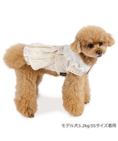 PET PARADISE ペットパラダイス ナチュラルレース ワンピース 小型犬
