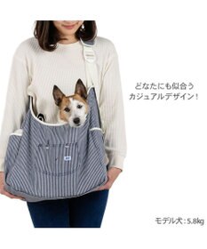 PET PARADISE Lee ヒッコリー スリング ホワイト Ｍ 小型犬 約4～8kg