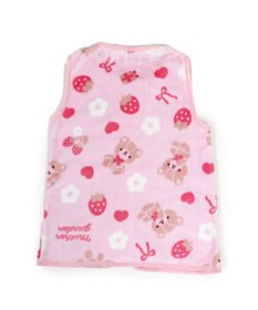 Mother garden マザーガーデン くまちゃん柄 ふわふわ あったか キッズ スリーパー  100cm~120cm / 120cm~140cm