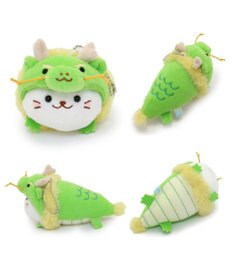 Mother garden しろたん 干支 辰 キーホルダー 12.5cm 単品