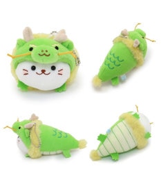 Mother garden しろたん 干支 辰 キーホルダー 12.5cm 単品