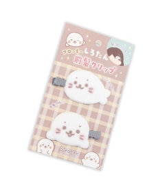 Mother garden しろたん ぷっくりフロッキー 前髪クリップ 2個入り