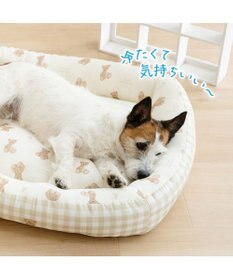 PET PARADISE ペットパラダイス くまさん クールカドラー 《アイス柄》 Ｌ