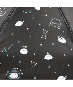 Mother garden しろたん 晴雨兼用 折り畳み傘 《星空柄》夏