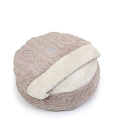 PET PARADISE ペットパラダイス  遠赤外線  寝袋 丸型《アラン柄》 50cm