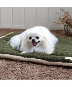 PET PARADISE ペットパラダイス 遠赤外線 マット 《オニオン柄》 角型 80×60cm 小型犬