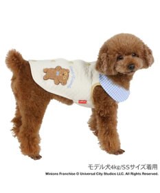 PET PARADISE ミニオン ティム 襟付きキルト ベスト 小型犬