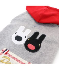 PET PARADISE リサとガスパール マフポケット パーカー  小型犬