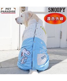 PET PARADISE スヌーピー アイライク エアオール 綿入れ ロンパース 中型犬 大型犬