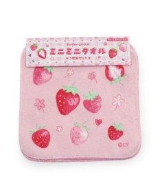 Mother garden マザーガーデン 野いちご ミニミニタオル 3枚セット