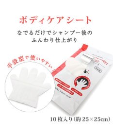 PET PARADISE ペットパラダイス シャンプータオル ボディケアシート 【全犬種用】 10枚入り