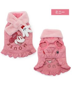 PET PARADISE ディズニー ミニーマウス マフラー付き トレーナー 小型犬