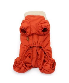 PET PARADISE スヌーピー 遠赤外線 綿入れつなぎ 小型犬