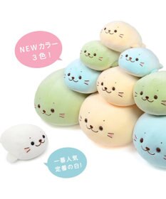 Mother garden しろたん ふわもち ぬいぐるみ 38cm  みるくカラー 《抹茶みるく》 単品