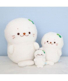 Mother garden しろたん もふもふ お座り マスコットキーホルダー 【単品】