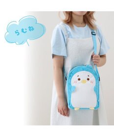 マザーボンネット　オフ白✖︎ピンク色 しろたん らむね ふわふわ ポシェット 【単品】 / Mother garden