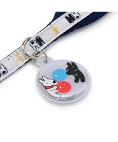 PET PARADISE リサとガスパール 反射チャーム付き リード 《ひよこ》 ＳＳ～Ｓ 小型犬