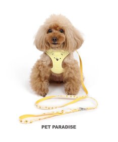 PET PARADISE くまのプーさん リード付きハーネス ふわふわパイル SS