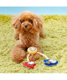 PET PARADISE スヌーピー 野球ロープトイ