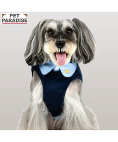 PET PARADISE ペットパラダイス 襟付きベストハーネス SS