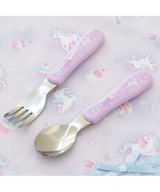 Mother garden マザーガーデン ユニコーン スプーン＆フォーク セット 《ファンシー柄》