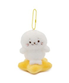 Mother garden しろたん お星さまぽてぽてキーホルダー 《しろたん》 単品