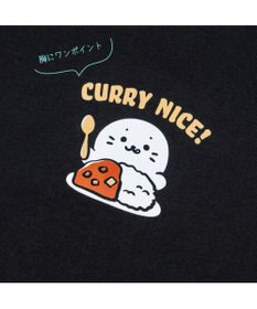 Mother garden しろたん ビッグTシャツ 半袖 《カレーナイス！》ユニセックス フリーサイズ ネットショップ限定