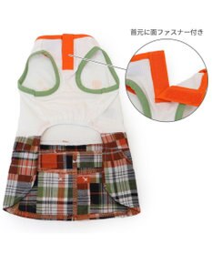 PET PARADISE Lee スカートつなぎ パッチワーク 小型犬