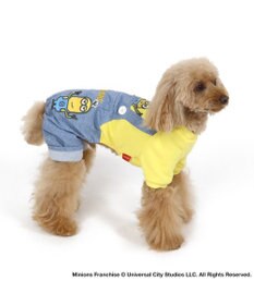 PET PARADISE ミニオン パンツ つなぎ 【小型犬】 デニム風