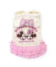 PET PARADISE ディズニー ミニーマウス  フレンズボアパーカー 小型犬