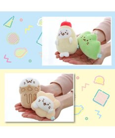 Mother garden しろたん ダジャレ マスコットキーホルダー  《マヨってる》 単品