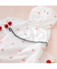 PET PARADISE ペットパラダイス ケープ付き レインコート 《チェリー》 小型犬