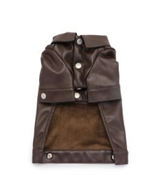 PET PARADISE J.PRESS フェイクレザー ジャケット 小型犬