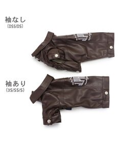 PET PARADISE J.PRESS フェイクレザー ジャケット 小型犬