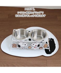 PET PARADISE スヌーピー シリコン フードマット フェイス型