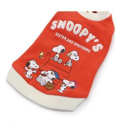 PET PARADISE スヌーピー 兄弟集合柄トレーナー 赤【小型犬】