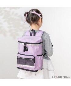 Mother garden マザーガーデン  スクエアリュック 【Mサイズ】  《パープル》