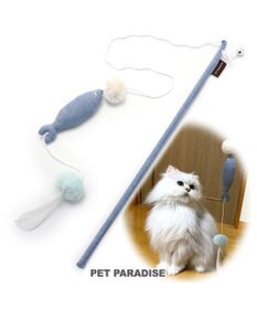 PET PARADISE 猫 おもちゃ 猫じゃらし 魚 トイ