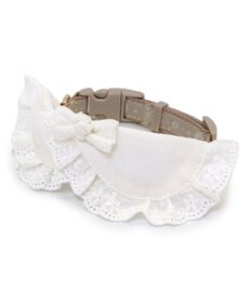 PET PARADISE ペットパラダイス コットンレース首輪  3S